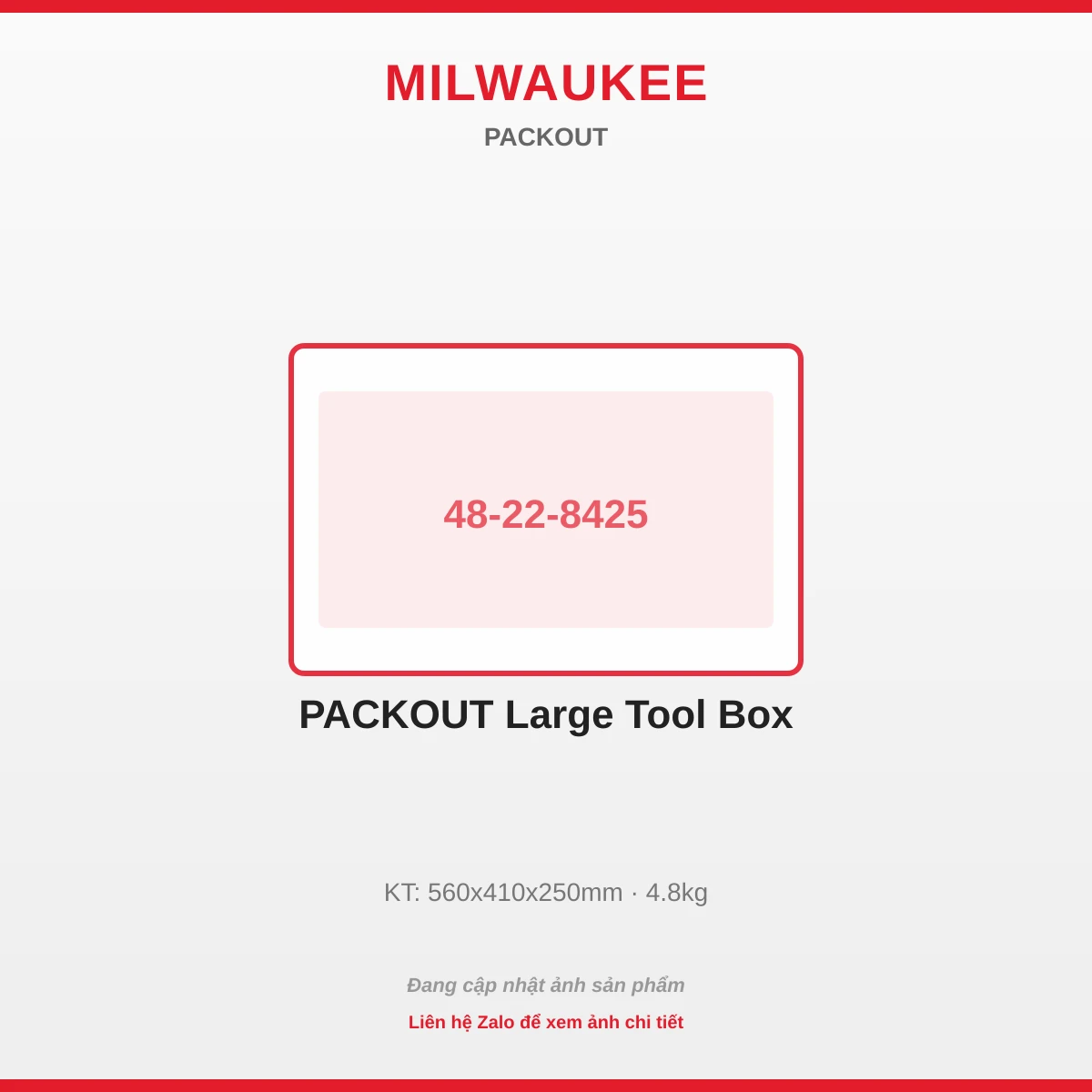 Packout Full-size Tool Box