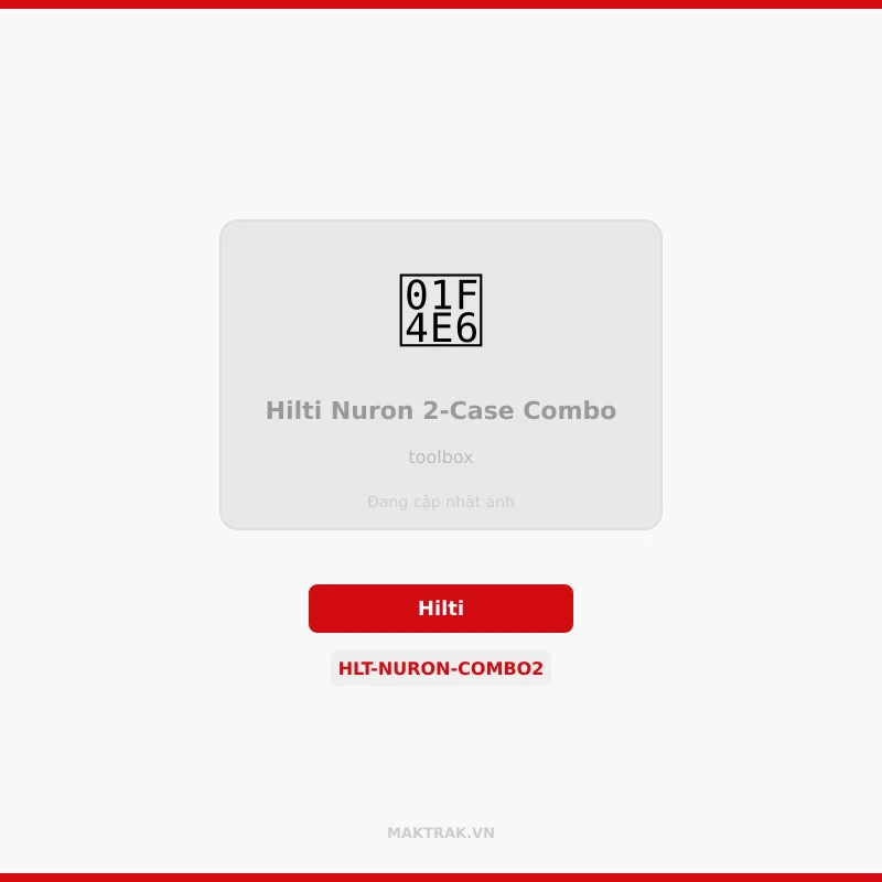 Hệ hộp đựng dụng cụ Hilti Nuron Hệ hộp đựng dụng cụ Hilti Nuron