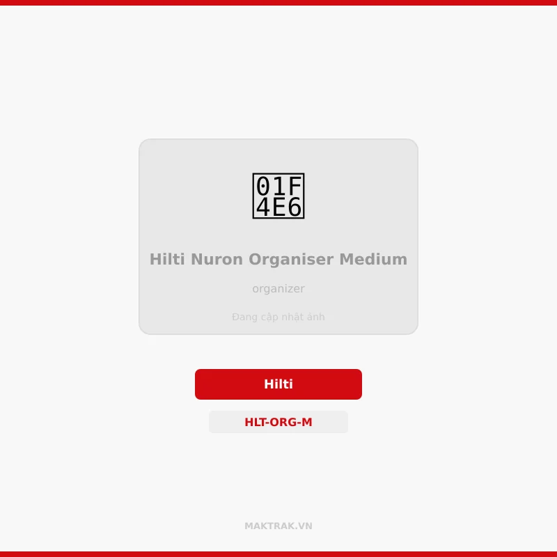 Hộp tổ chức Hilti Nuron organiser Hộp tổ chức Hilti Nuron organiser
