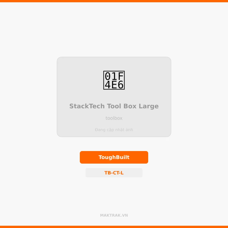 Thùng lớn ToughBuilt StackTech auto-lock